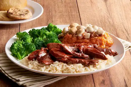 Golden Corral Bourbon Street Chicken individual meal